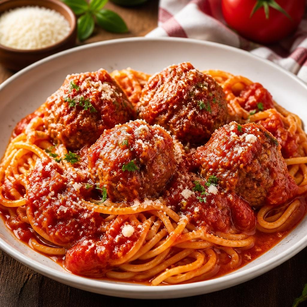 Spaghetti & Meatball